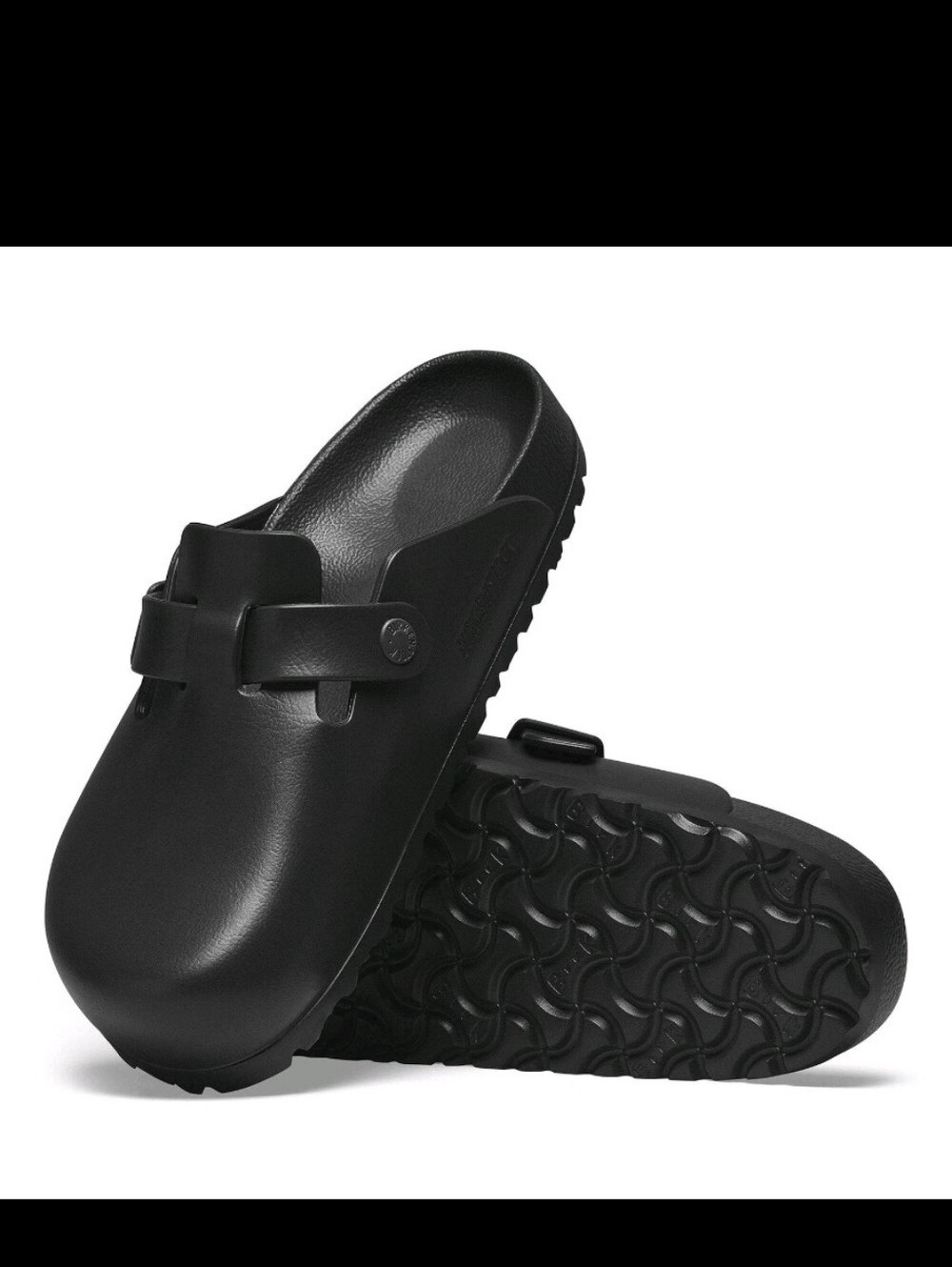 Birkenstock Boston EVA Clog – Black | Unisex Lightweight Waterproof Slip-On with - Picture 3 of 8